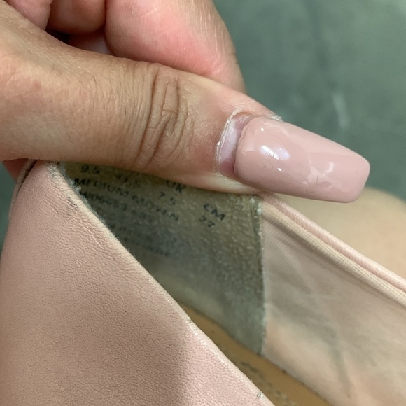 Hush puppies pink genuine leather ballet flats - Picture 5 of 5